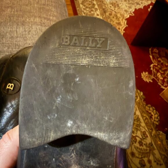 Vintage Bally Shearling-lined Men\'s Black Leather Winter Boots -  Size 12M main image 7